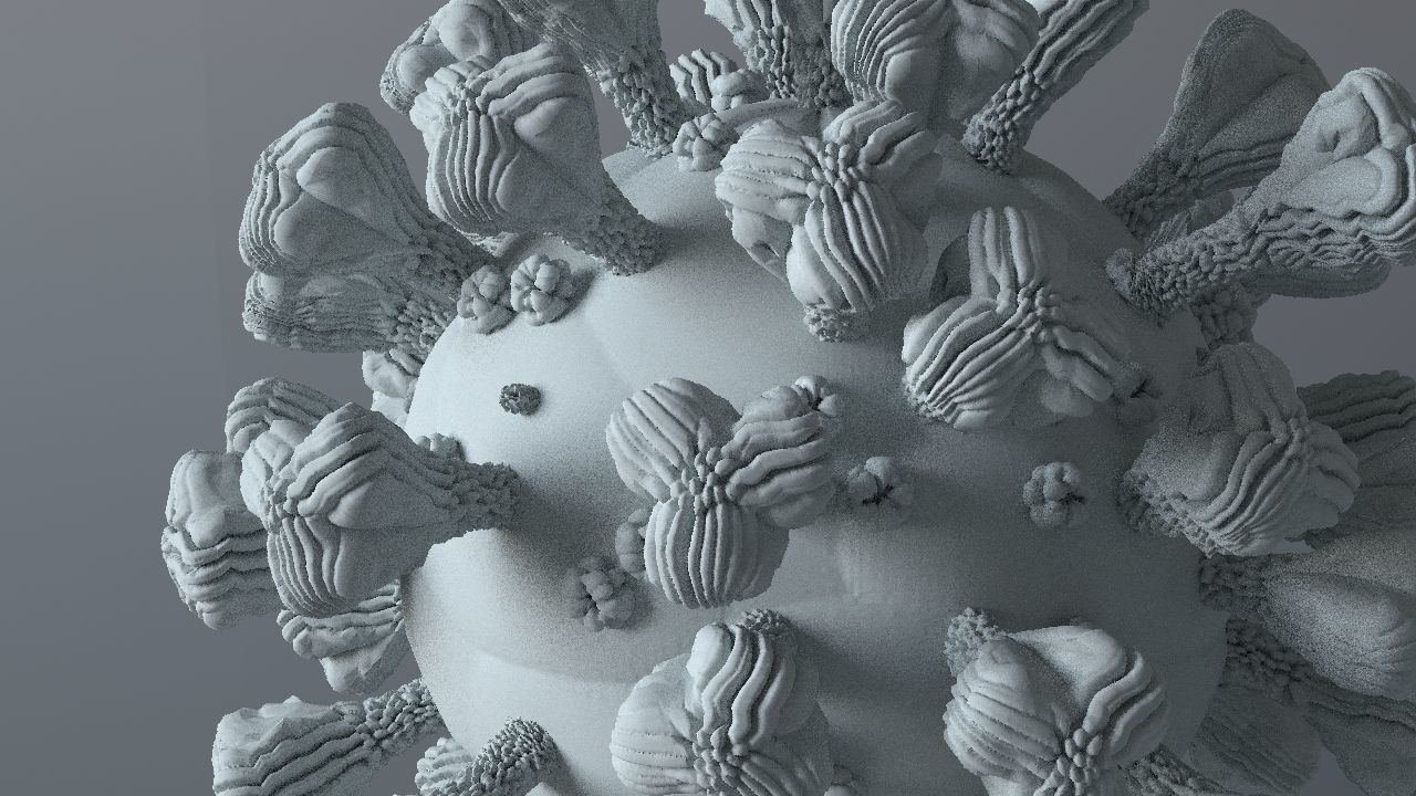Corona Virus 3d 3D model_41