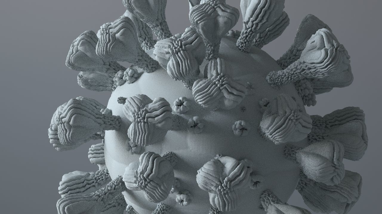 Corona Virus 3d 3D model_35