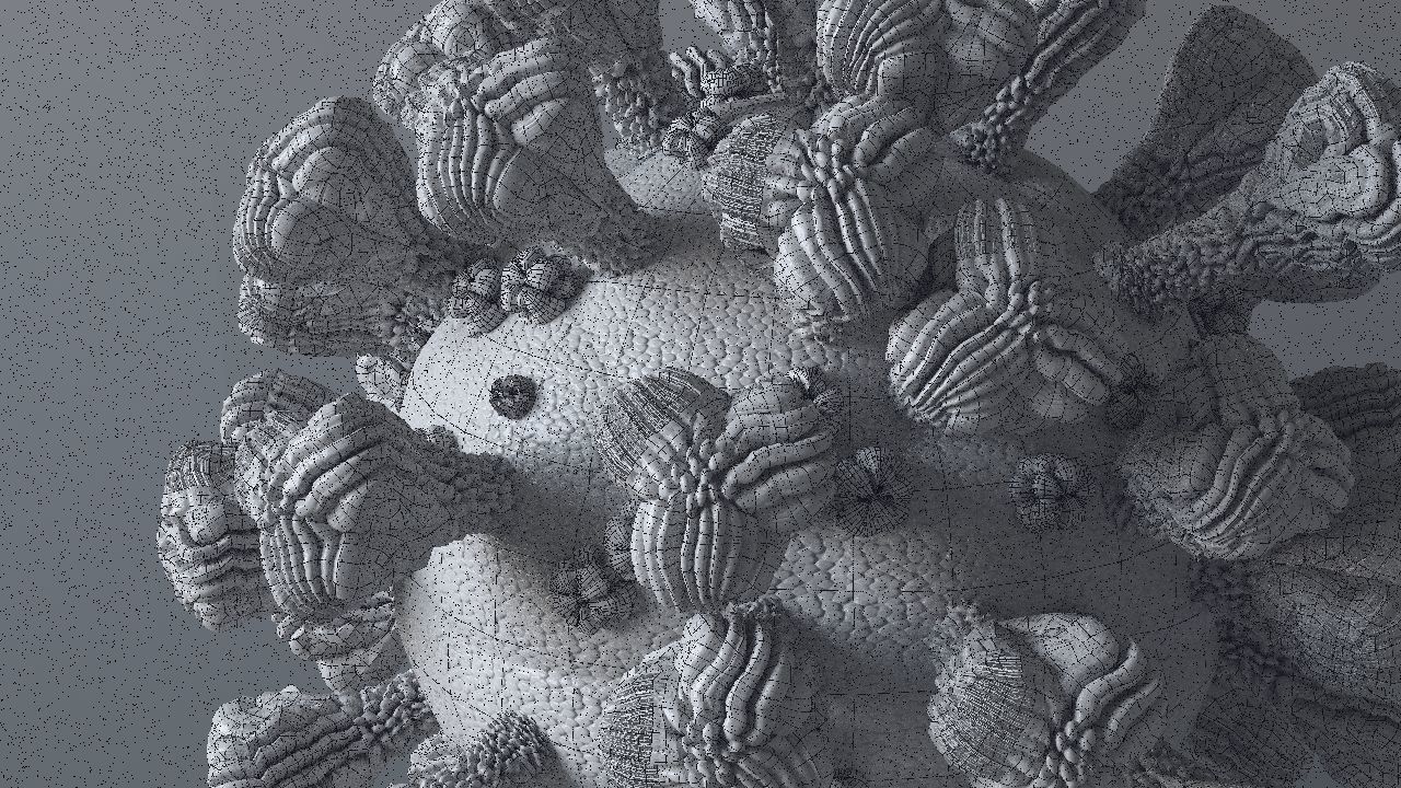 Corona Virus 3d 3D model_54