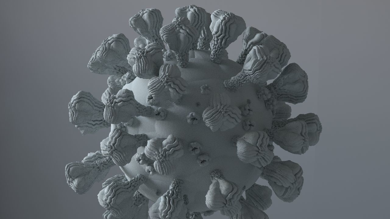 Corona Virus 3d 3D model_27