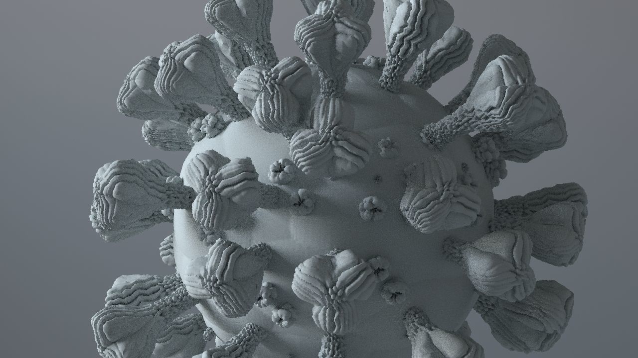 Corona Virus 3d 3D model_33