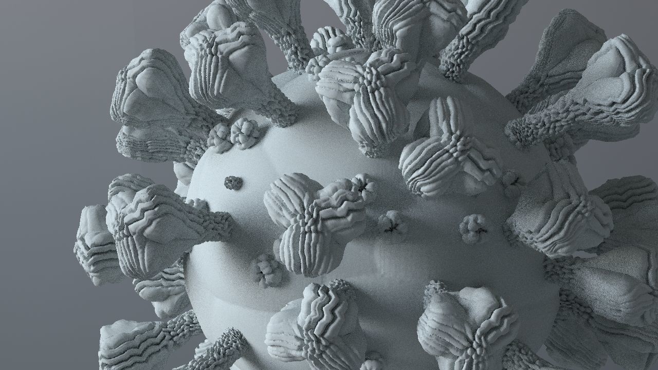 Corona Virus 3d 3D model_39