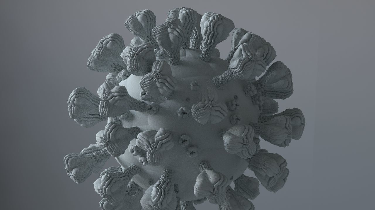 Corona Virus 3d 3D model_26