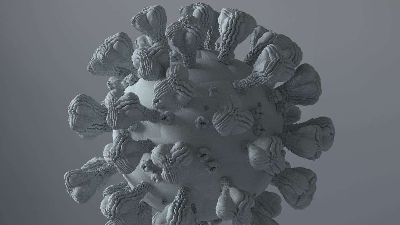 Corona Virus 3d 3D model_28