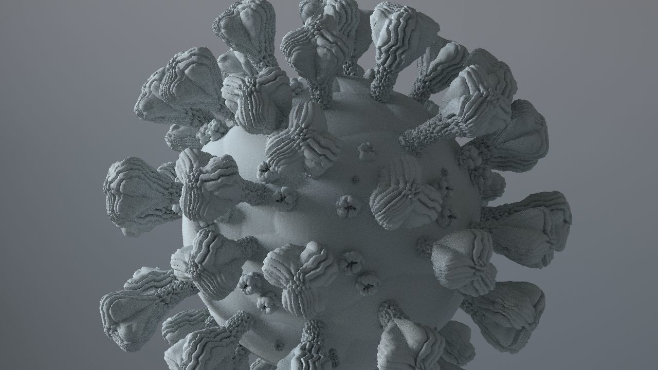 Corona Virus 3d 3D model_30