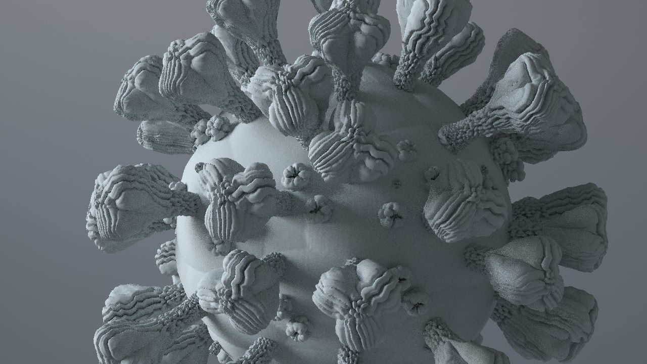 Corona Virus 3d 3D model_34