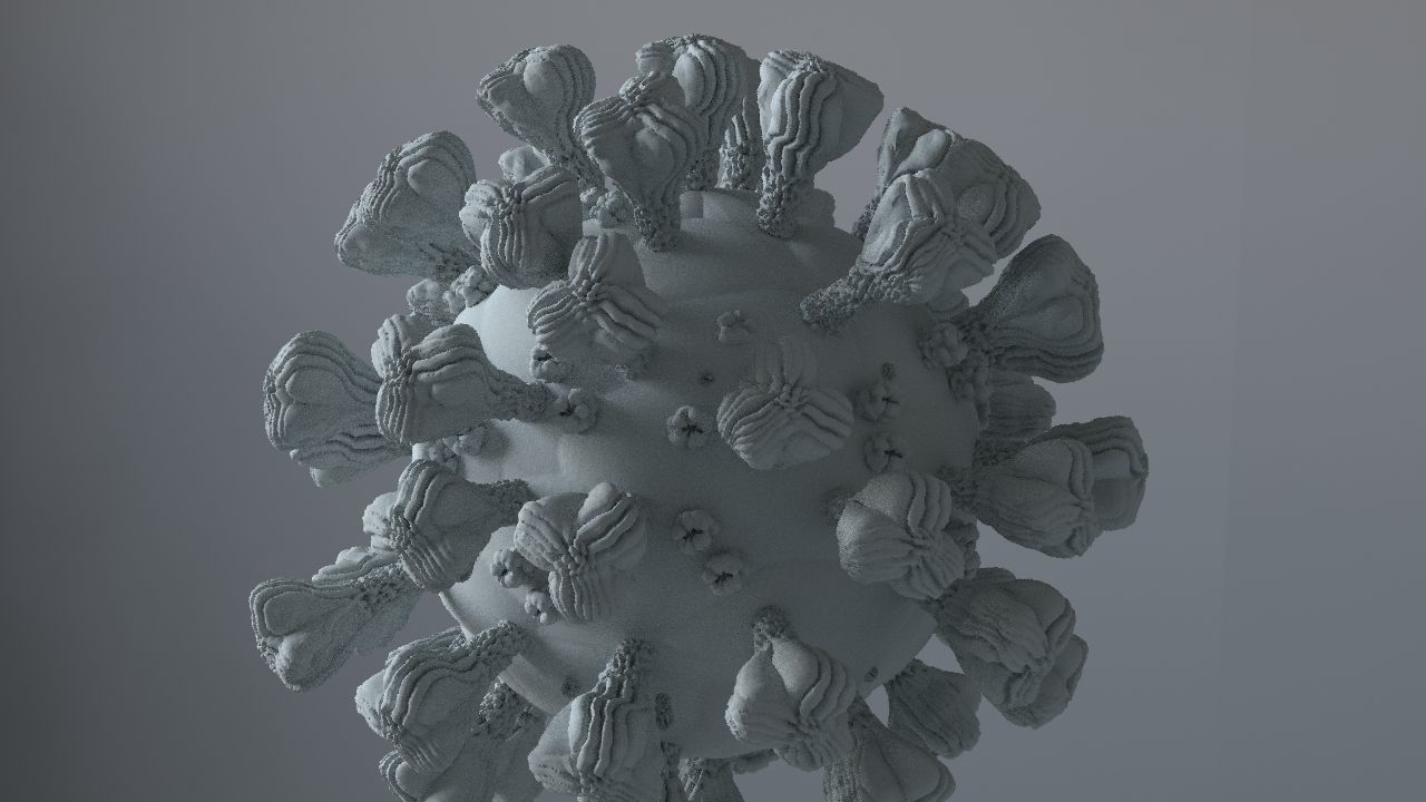 Corona Virus 3d 3D model_25
