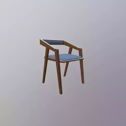 Modern wooden chair 