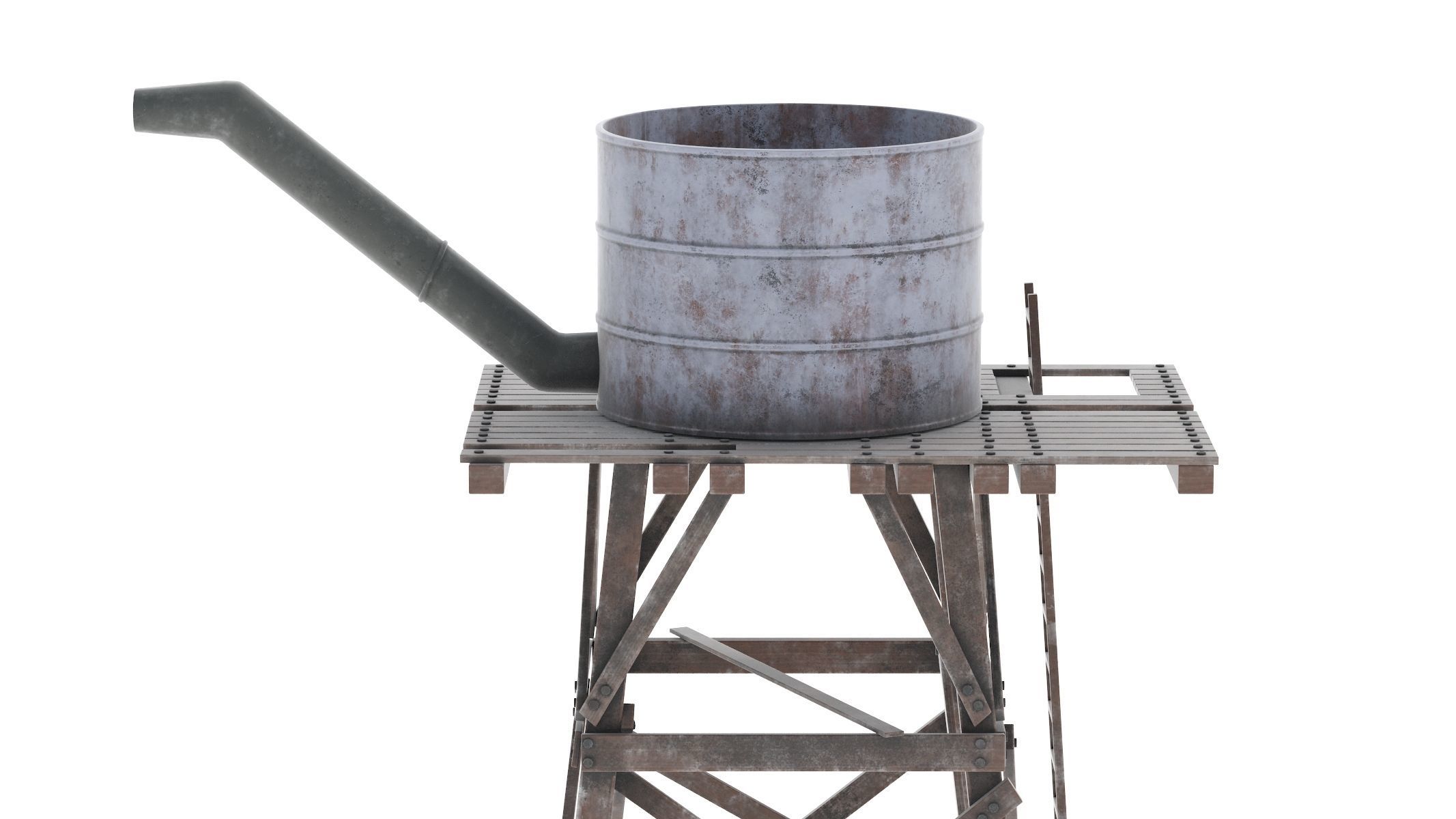 Rooftop 14 3D model_8