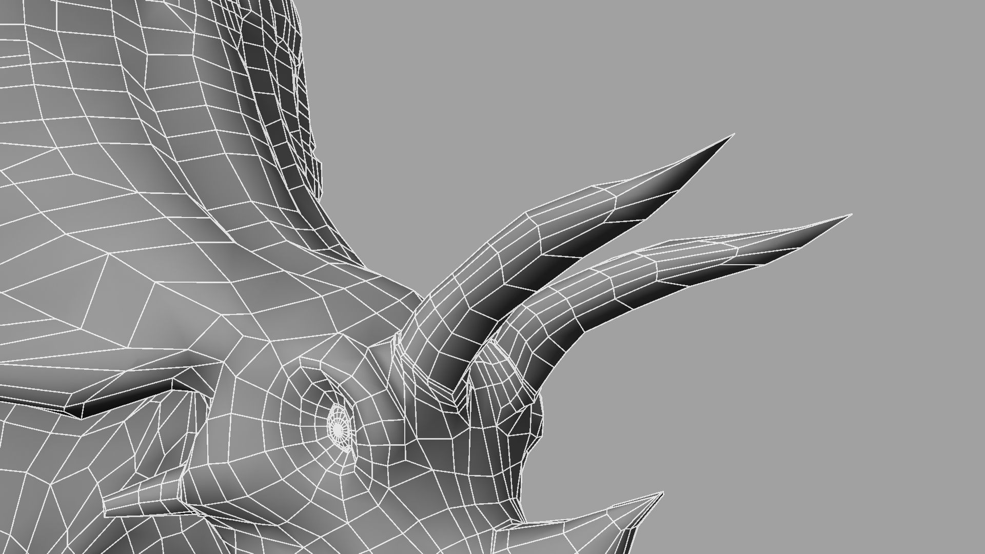 Triceratops dinosaur 3D model_27