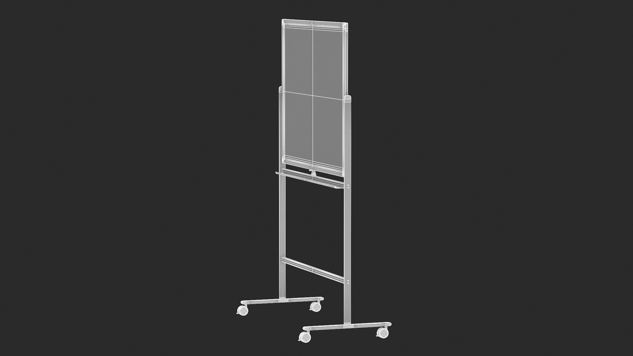 Whiteboard with Rolling 3D model_25