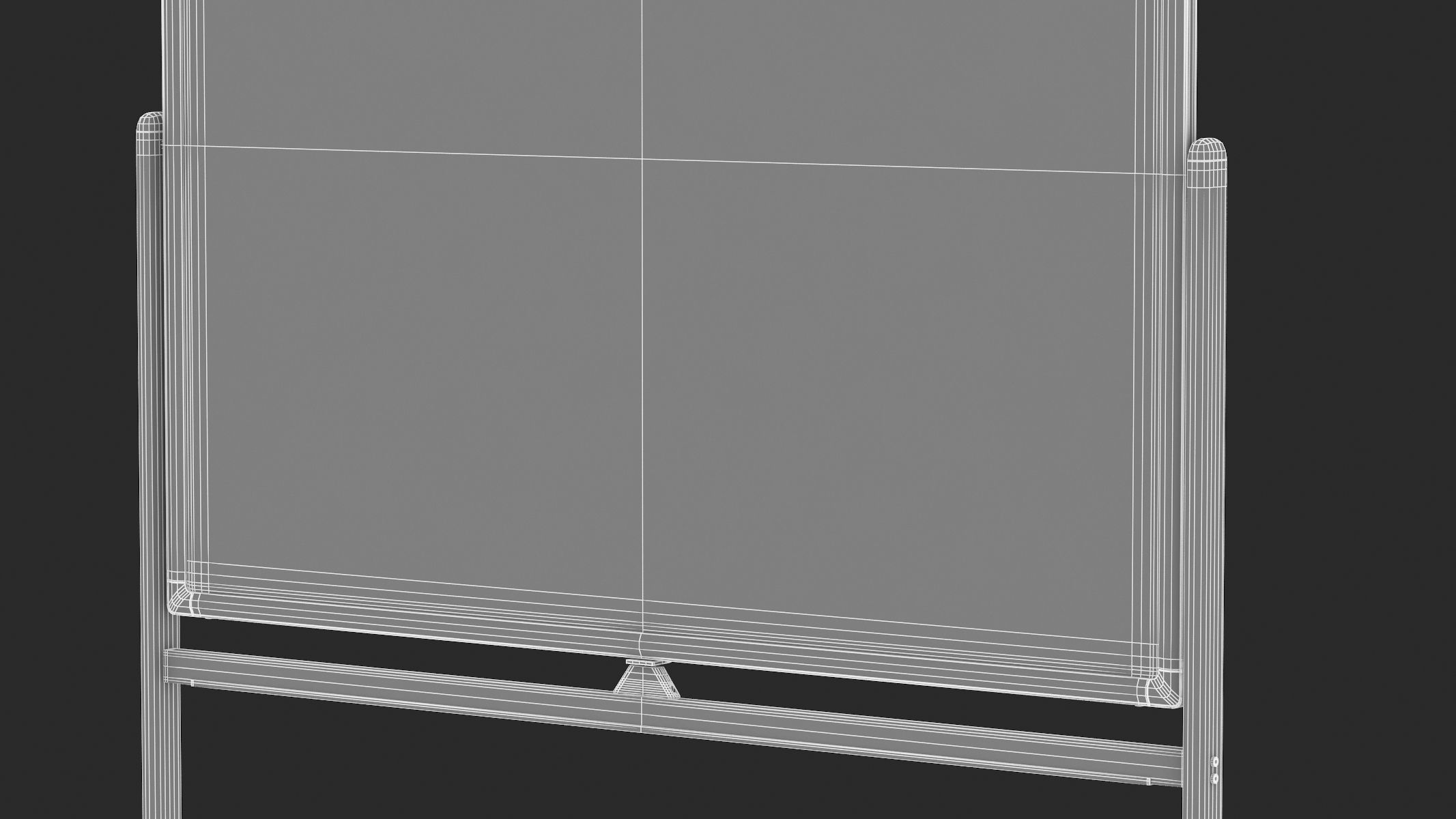 Whiteboard with Rolling 3D model_33