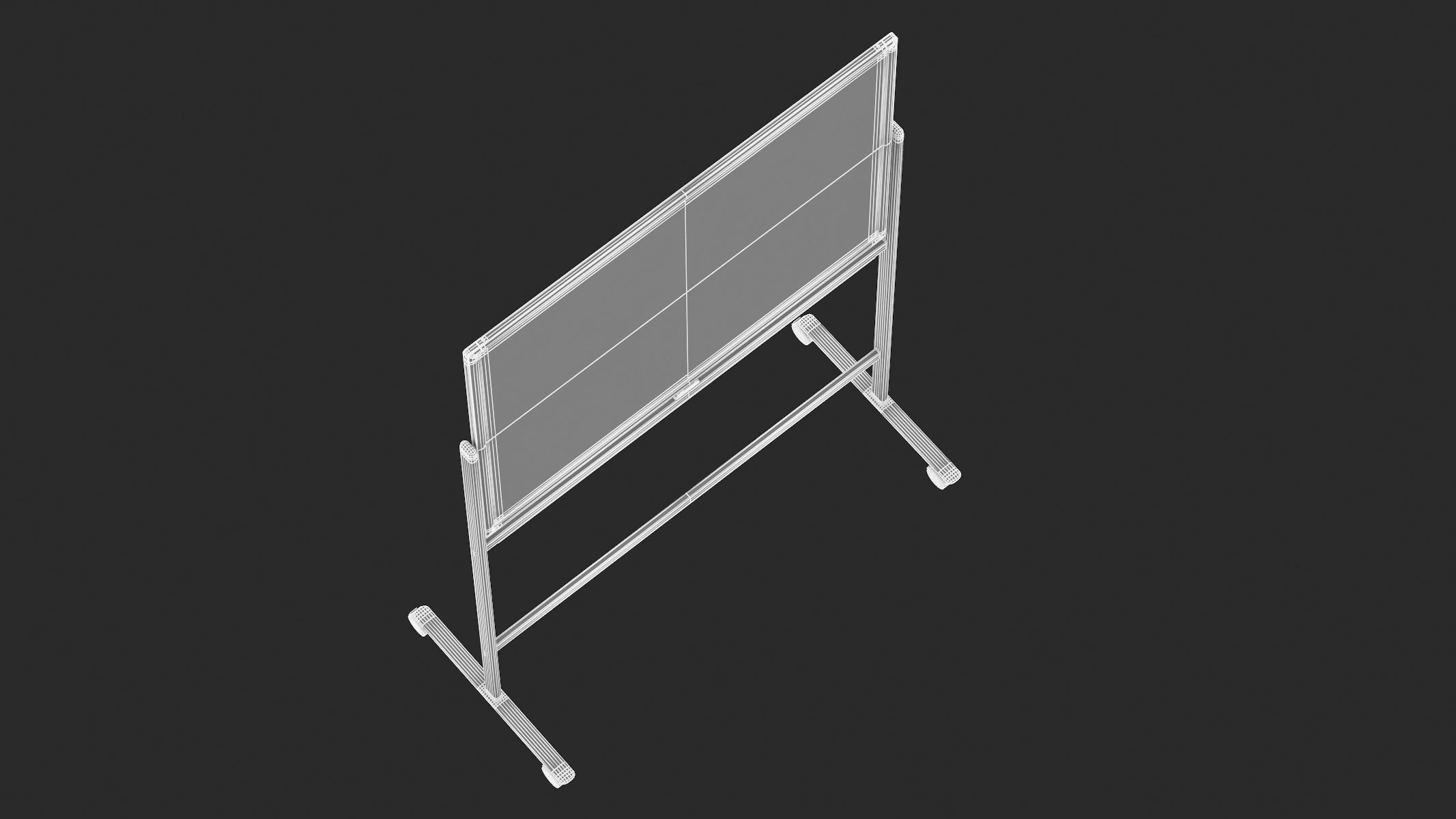 Whiteboard with Rolling 3D model_29