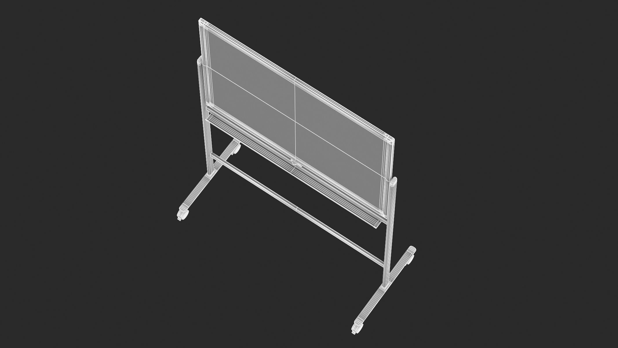 Whiteboard with Rolling 3D model_26