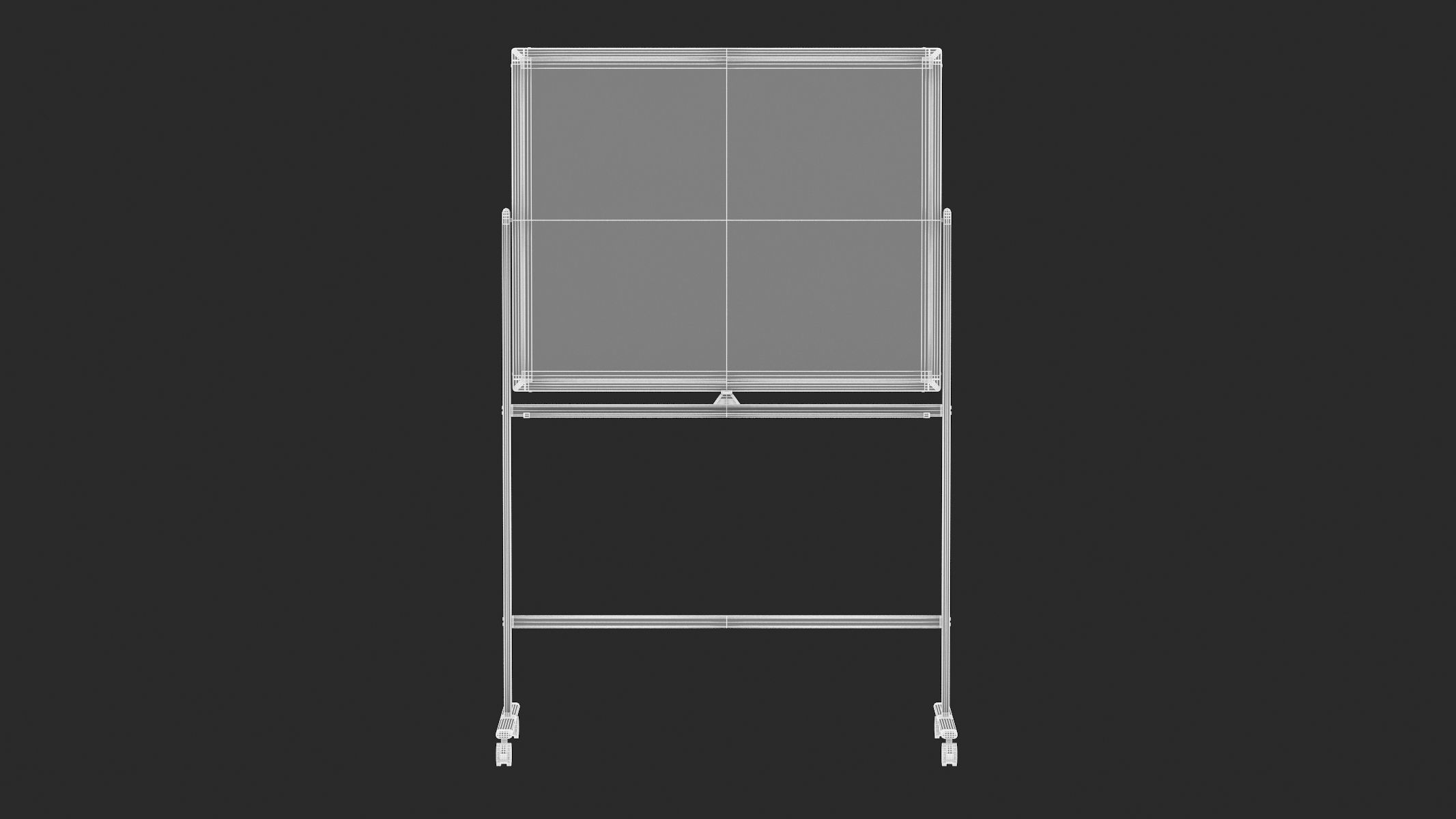 Whiteboard with Rolling 3D model_21