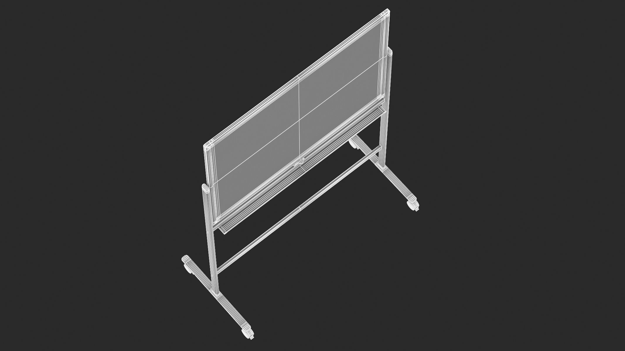 Whiteboard with Rolling 3D model_27