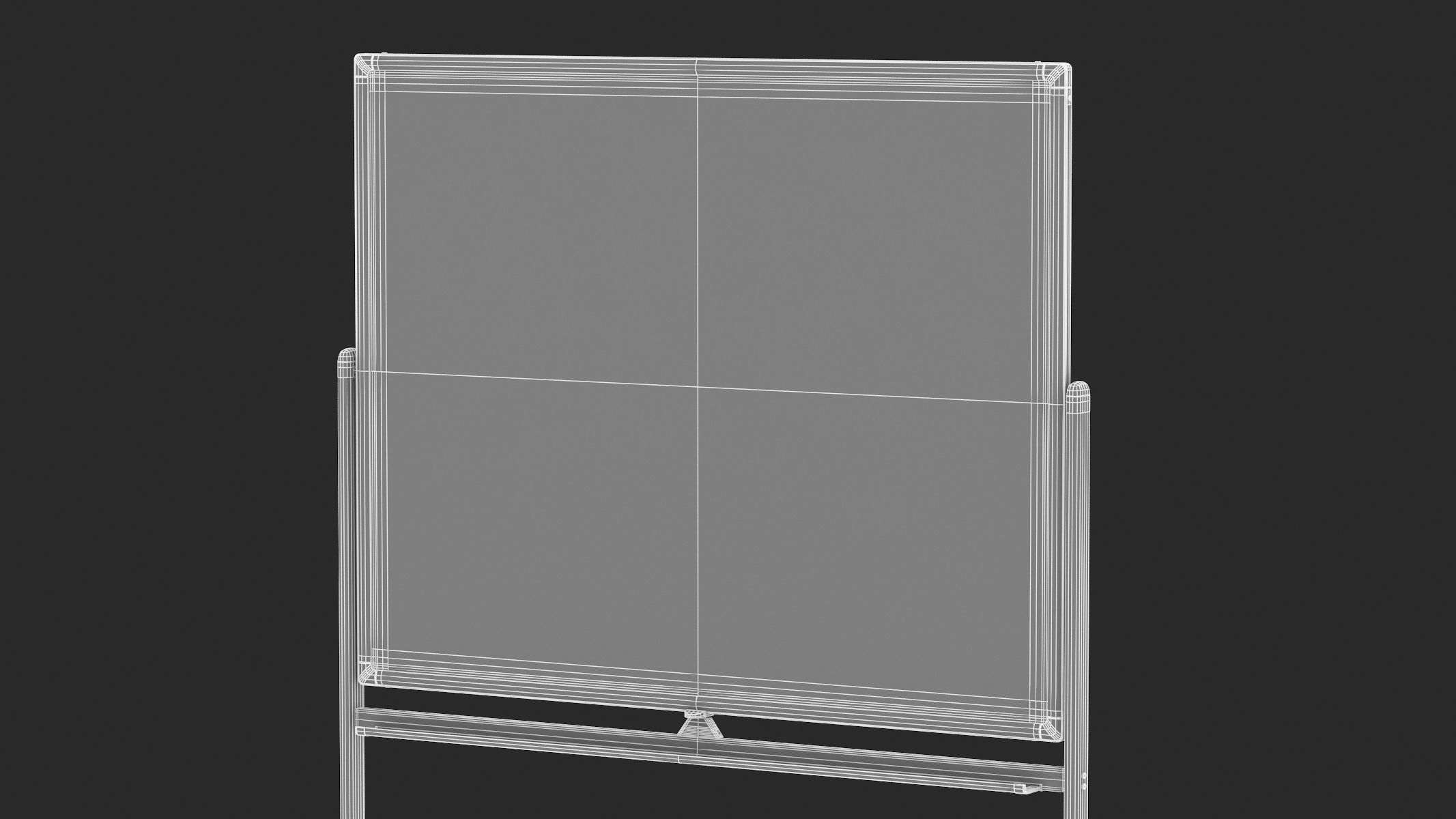 Whiteboard with Rolling 3D model_30
