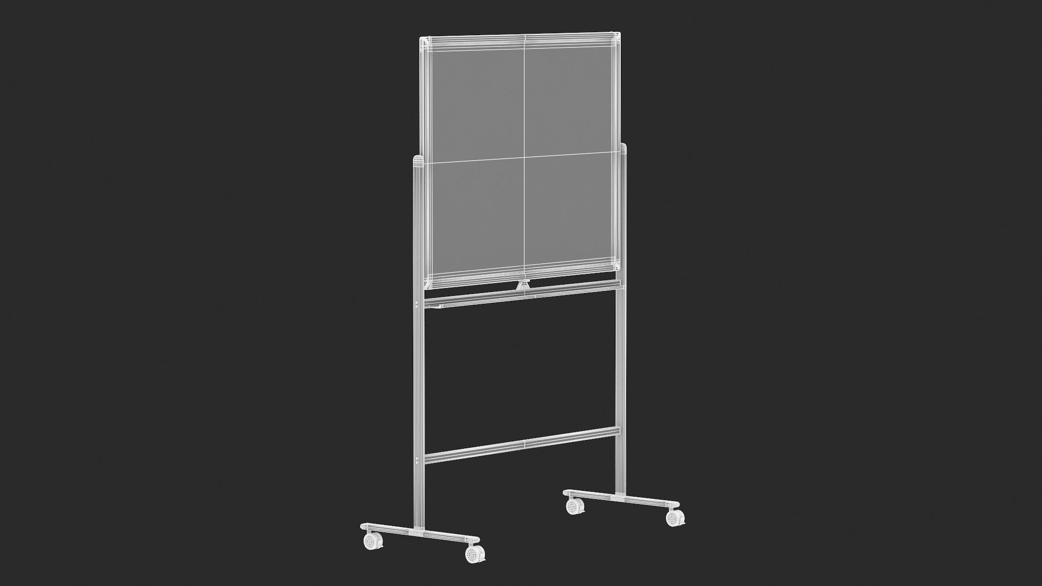 Whiteboard with Rolling 3D model_22
