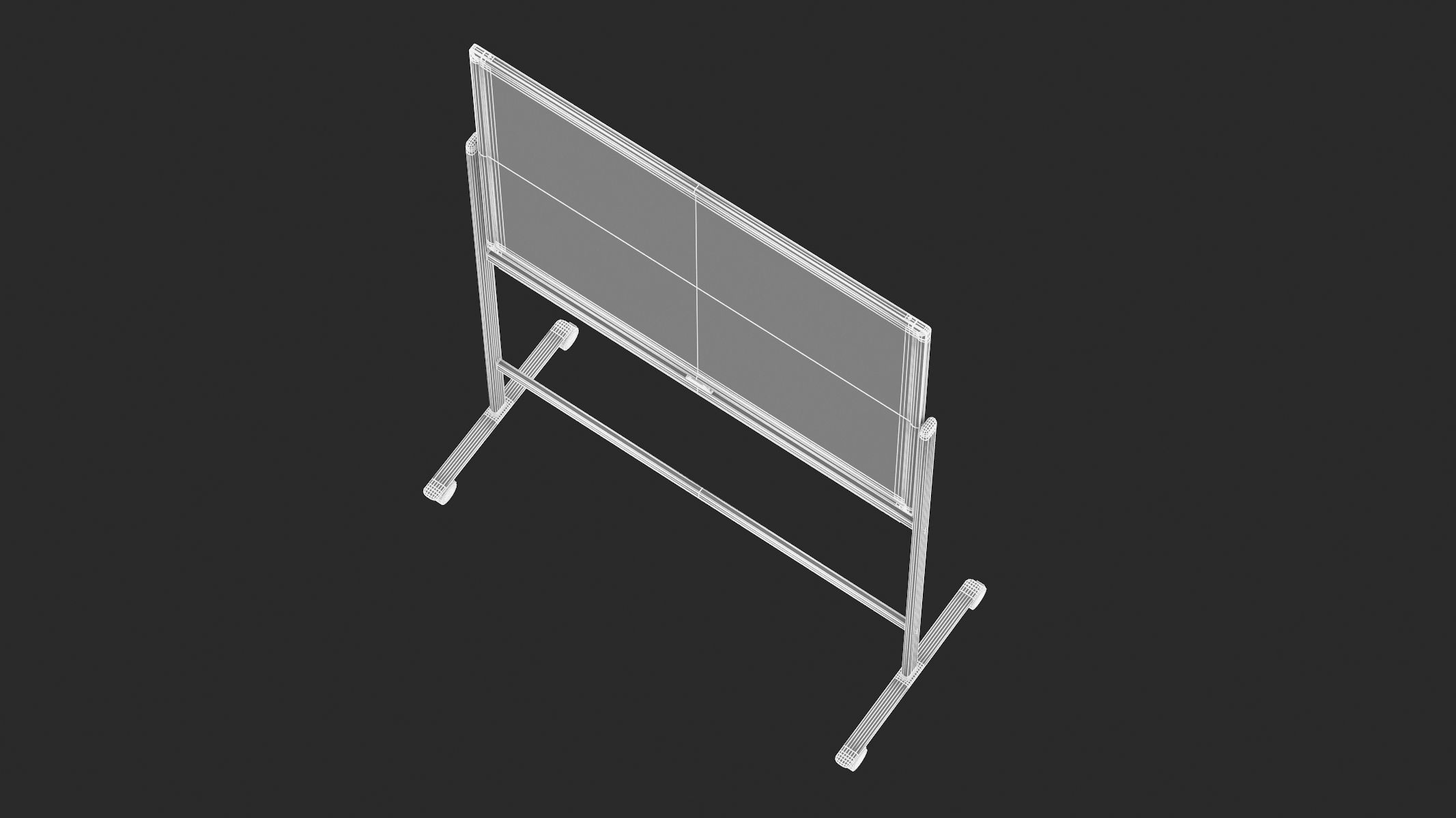 Whiteboard with Rolling 3D model_28