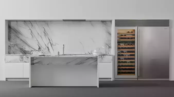 BRUTAL kitchen Piet Boon Marble