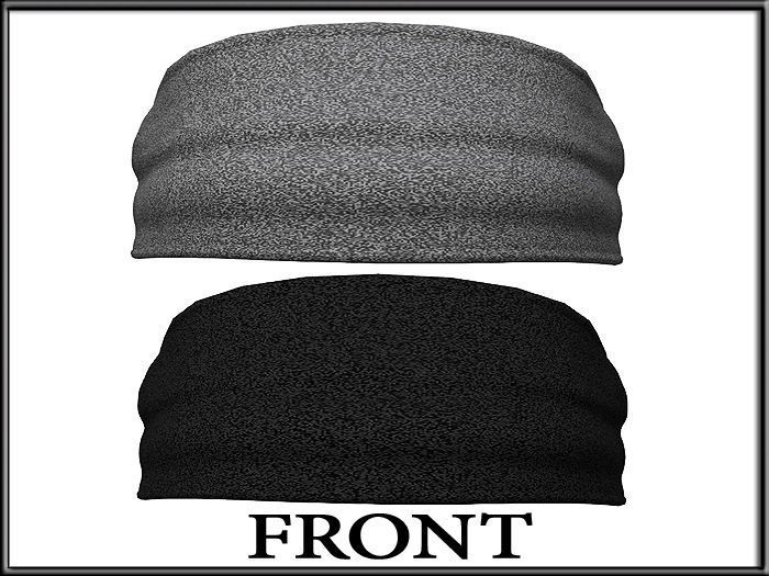 Cloth Headband Low-poly 3D model_1