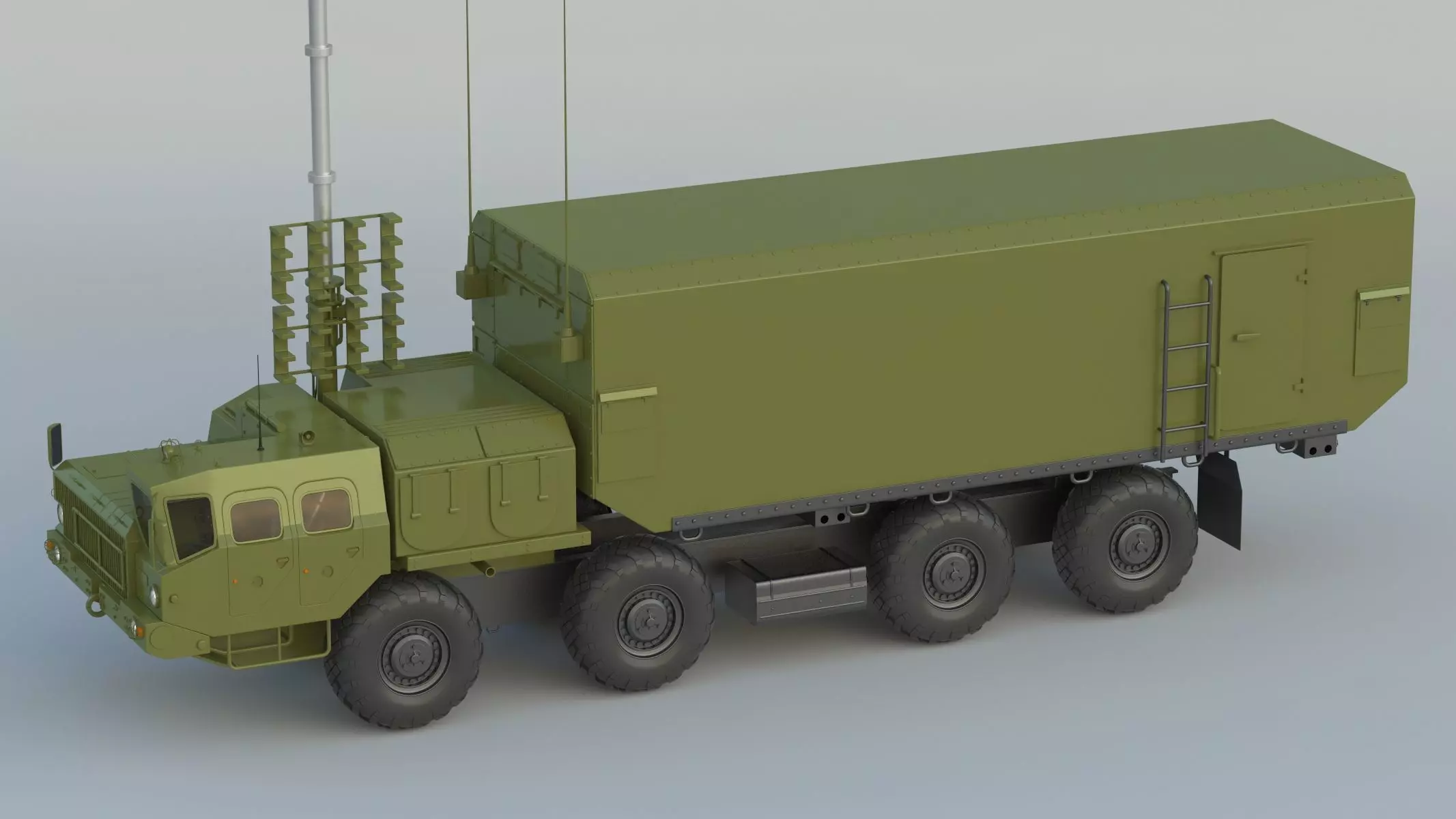 Command Post 55K6E 3D model