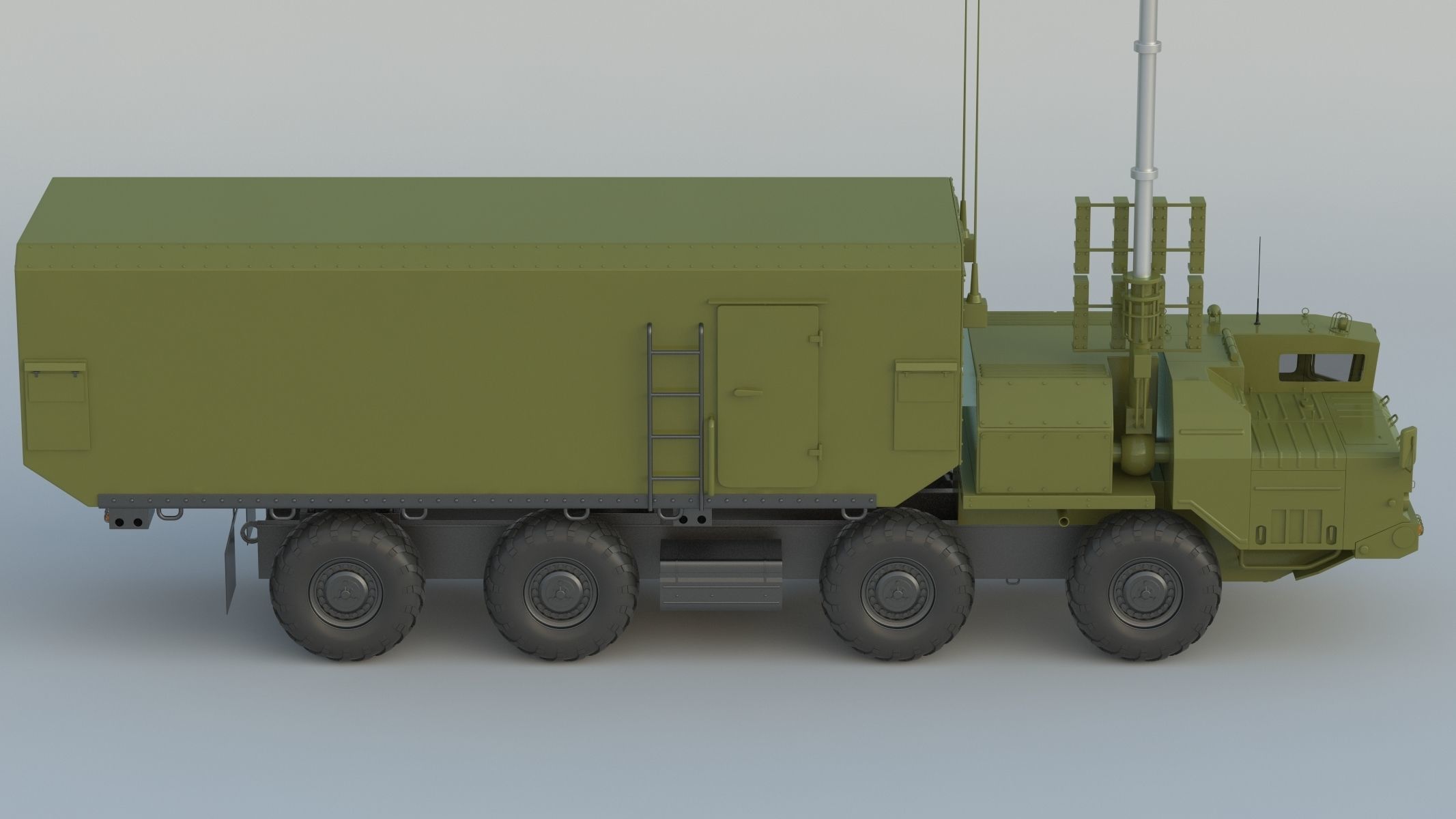 Command Post 55K6E 3D model | CGTrader