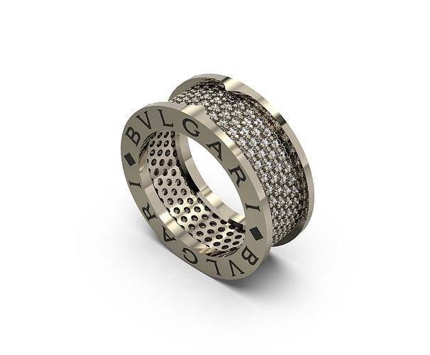 wedding ring bvlgari 3d models download wooding ring 3D print model