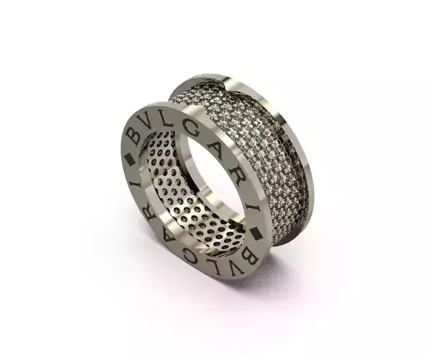wedding ring bvlgari 3d models download wooding ring 3D print model