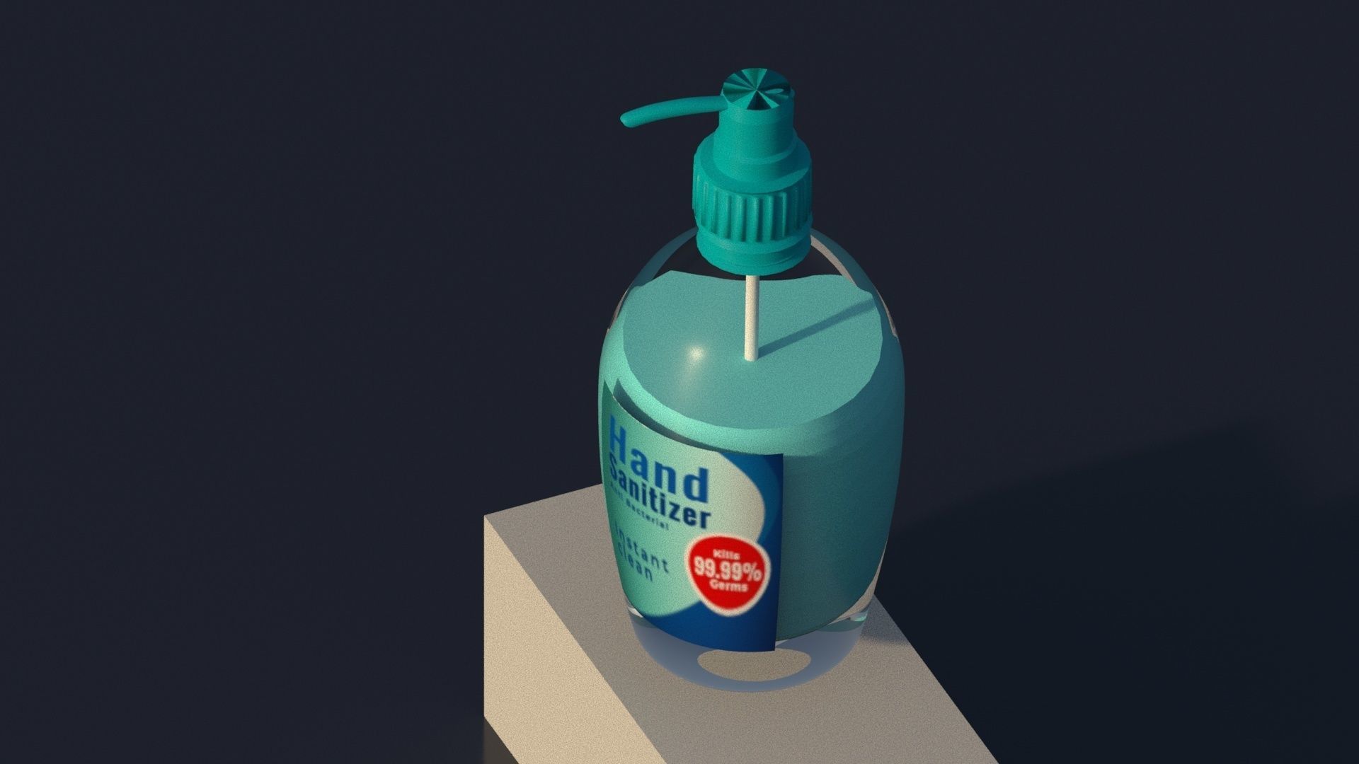 Hand Sanitizer 3D Model 3D model_1