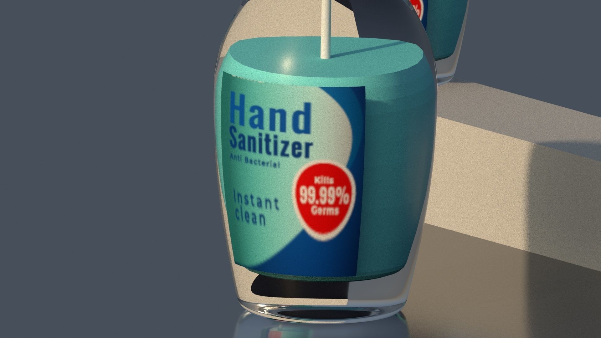 Hand Sanitizer 3D Model 3D model_2