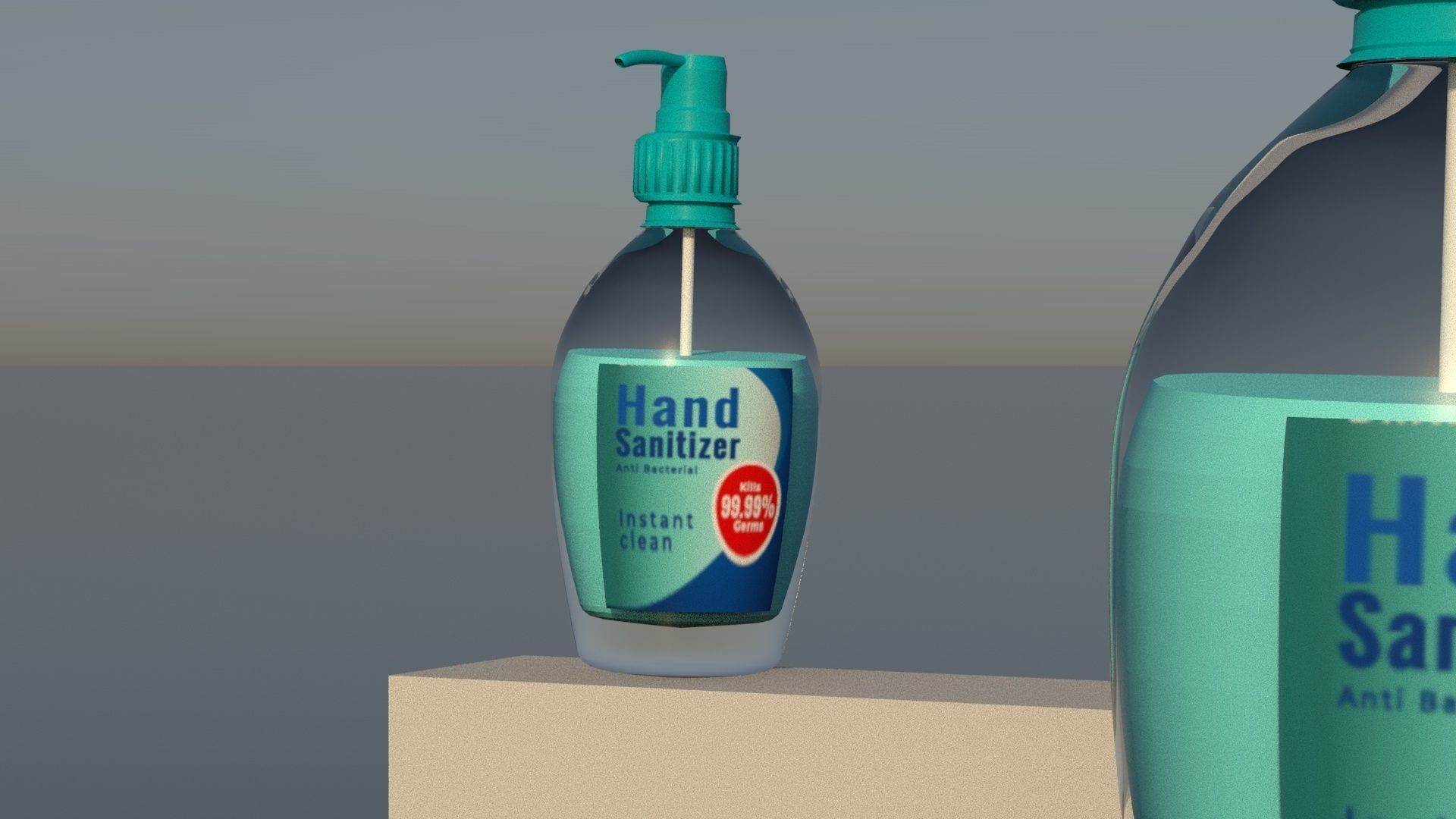 Hand Sanitizer 3D Model 3D model_4