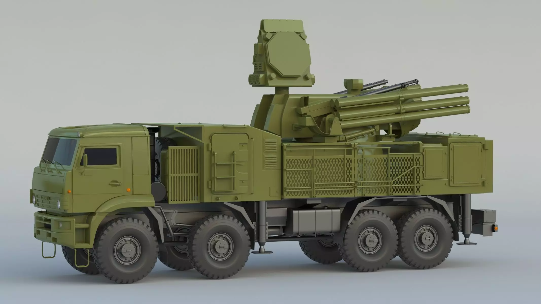 SAM Pantsir S1 SA-22 3D model