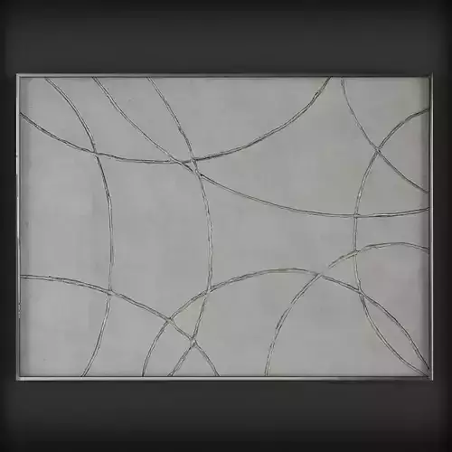 Picture Frames Low-poly 3D model