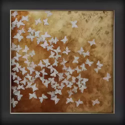 Picture Frames Low-poly 3D model