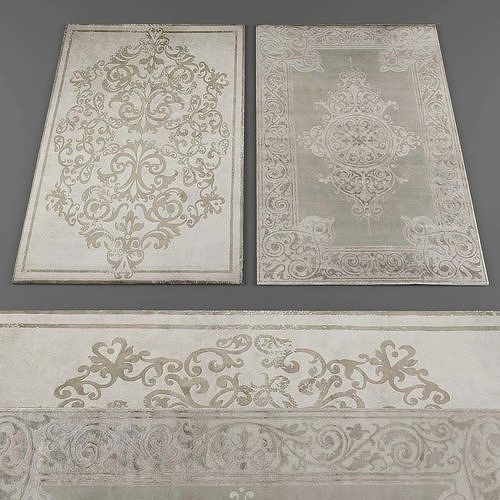 Rugs collection 090 Low-poly 3D model
