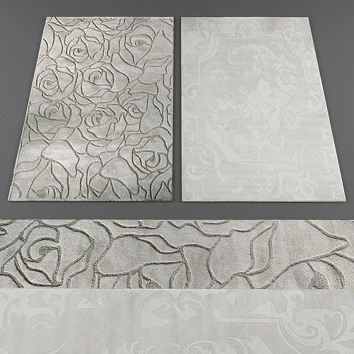 Rugs collection 093 Low-poly 3D model