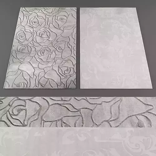 Rugs collection 093 Low-poly 3D model