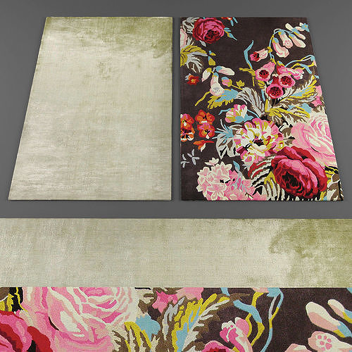 Rugs collection 094 Low-poly 3D model