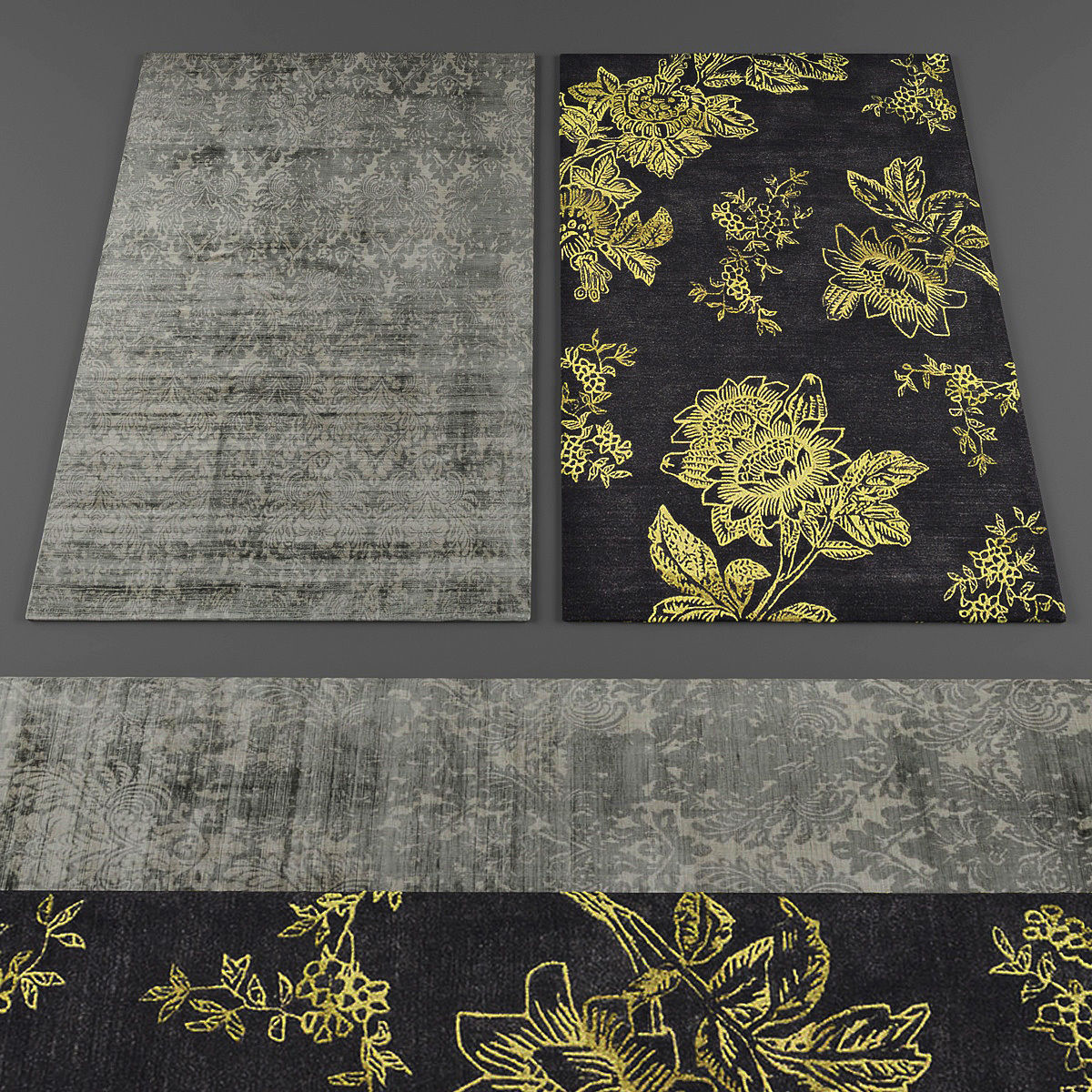 Rugs collection 094 Low-poly 3D model_2