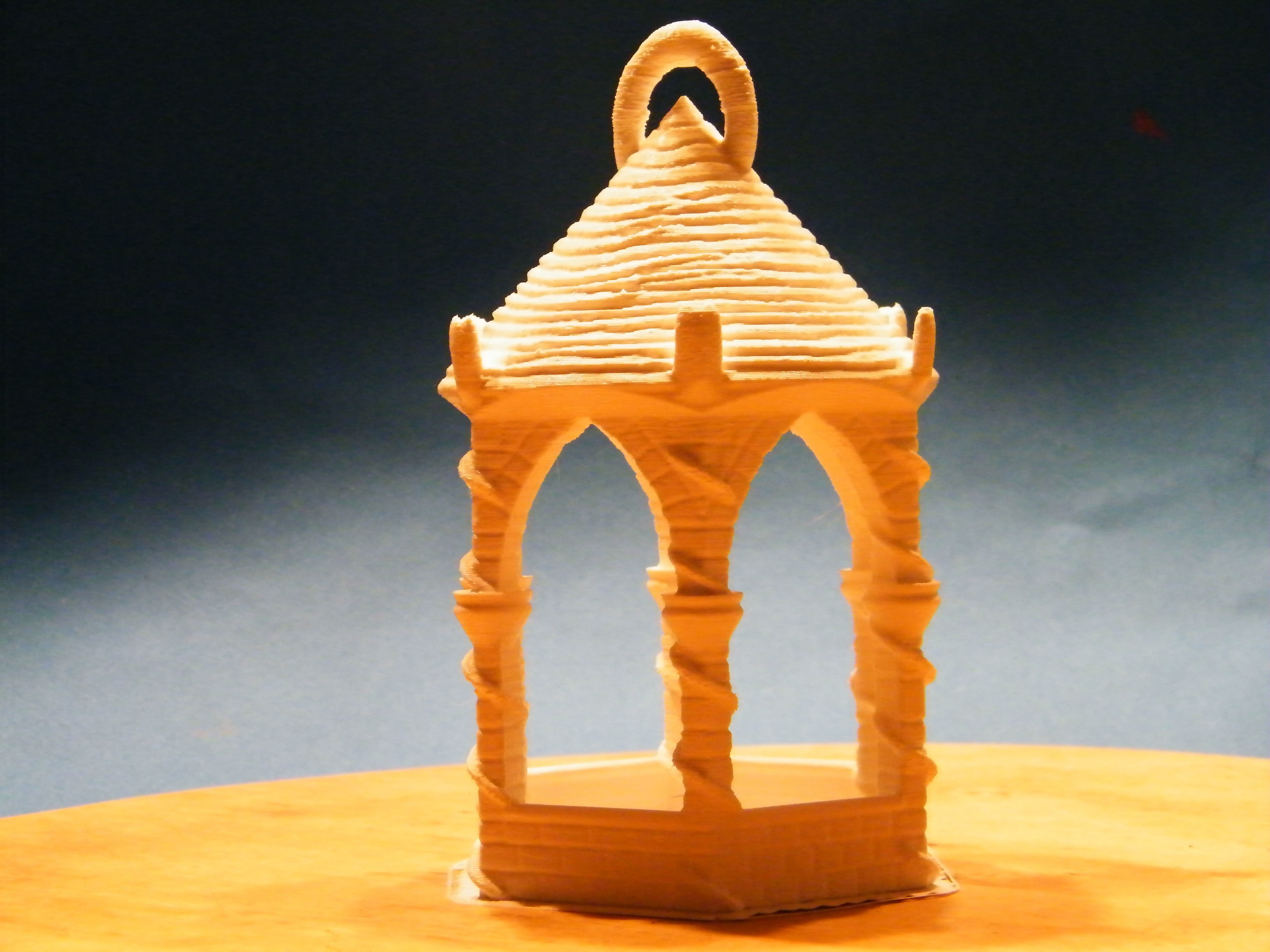 bird kiosk 3D print model_12