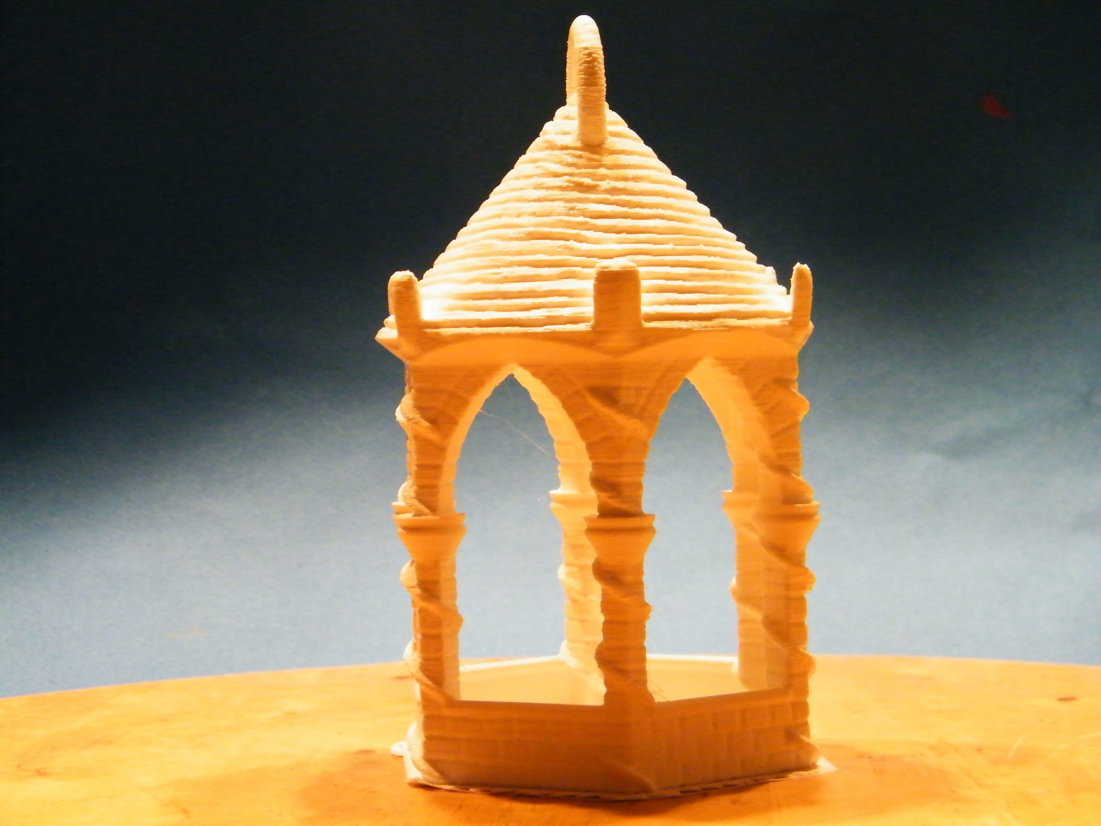 bird kiosk 3D print model_8