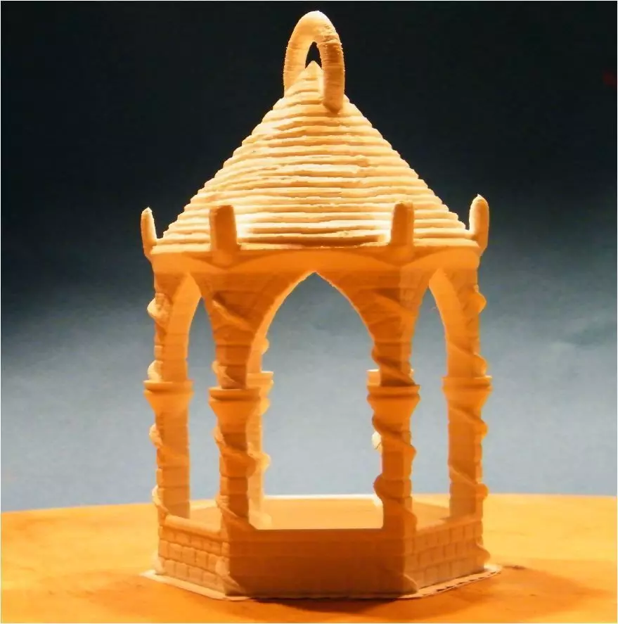 bird kiosk 3D print model_0