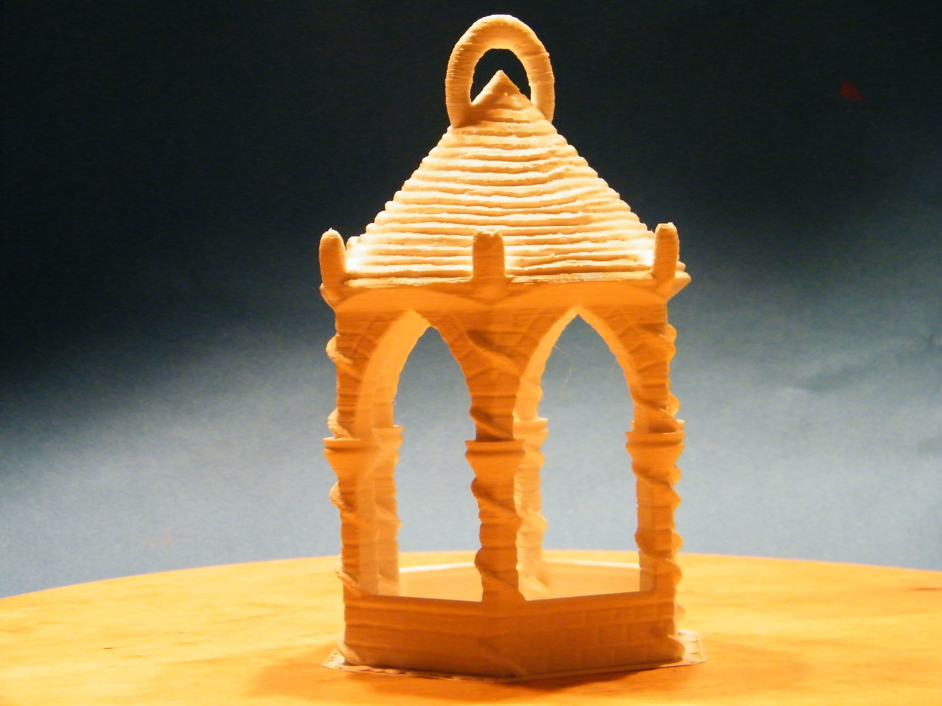 bird kiosk 3D print model_10