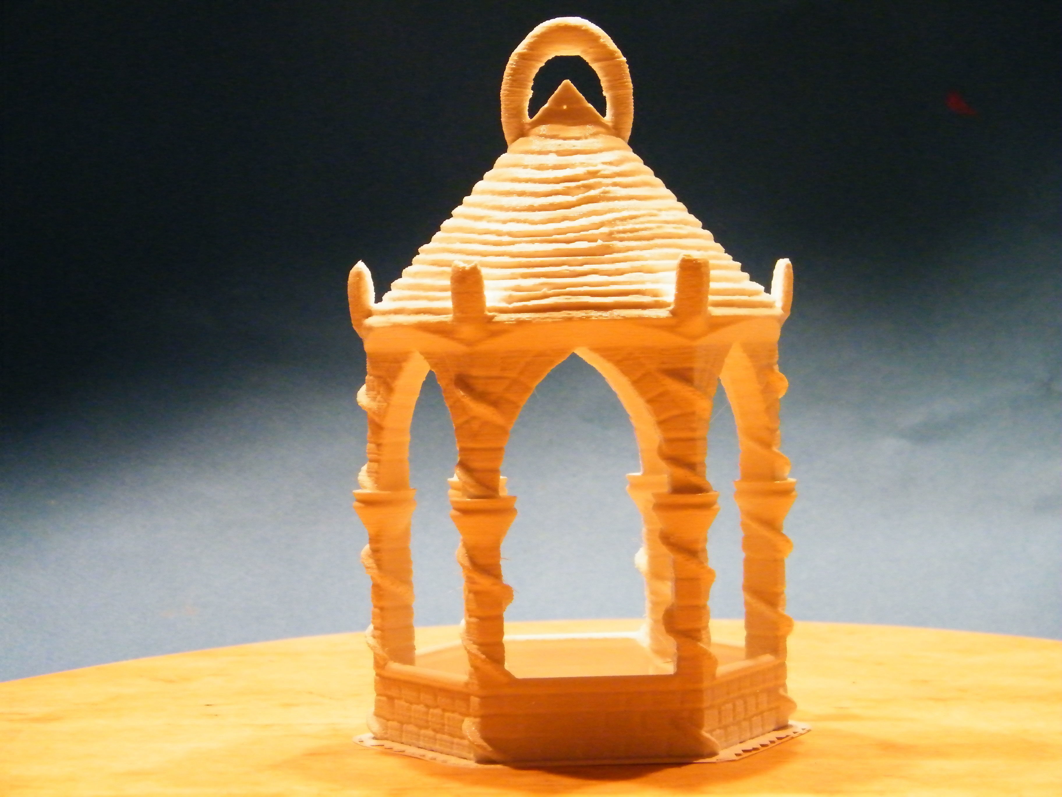 bird kiosk 3D print model_11