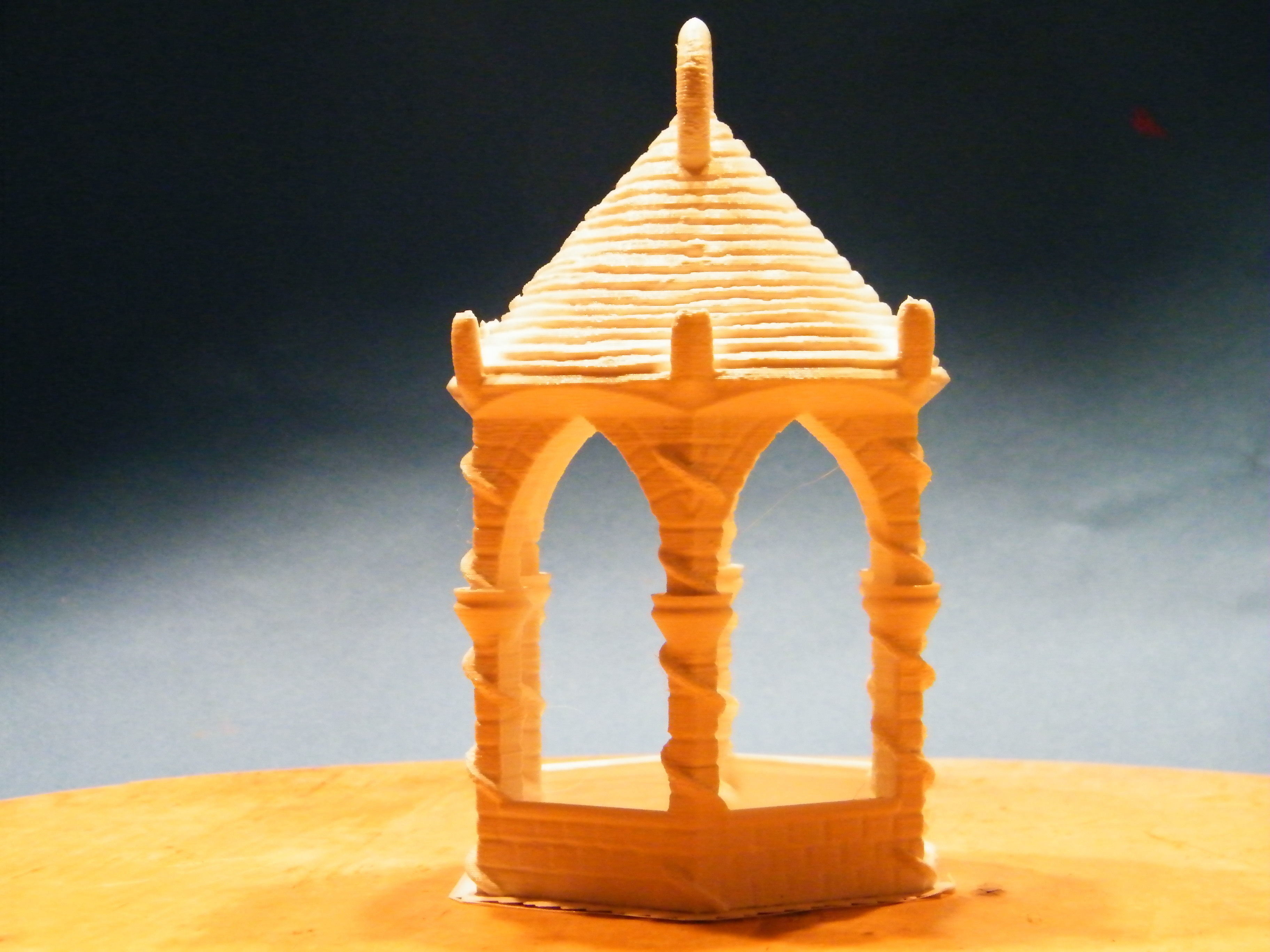 bird kiosk 3D print model_2