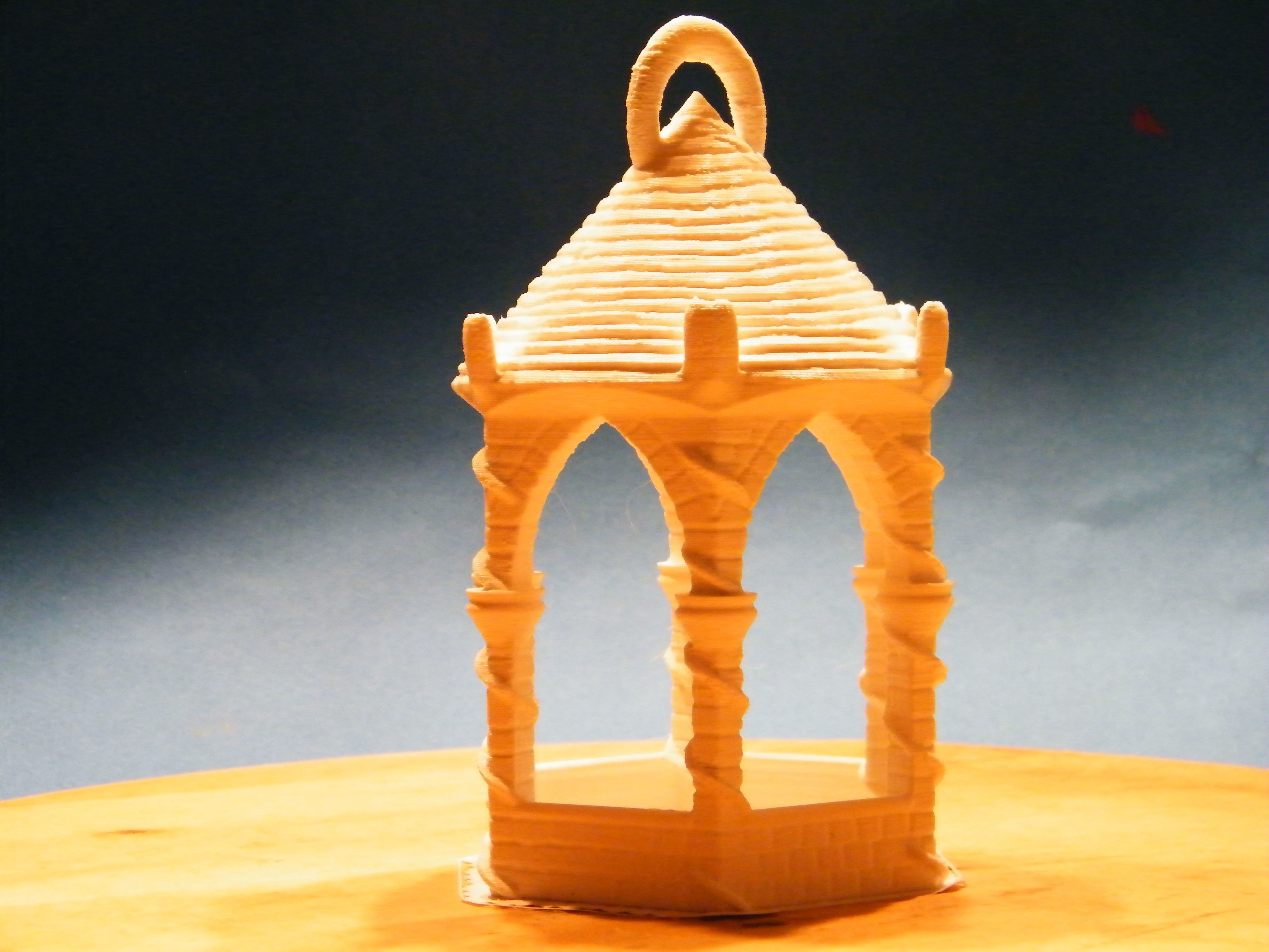 bird kiosk 3D print model_4