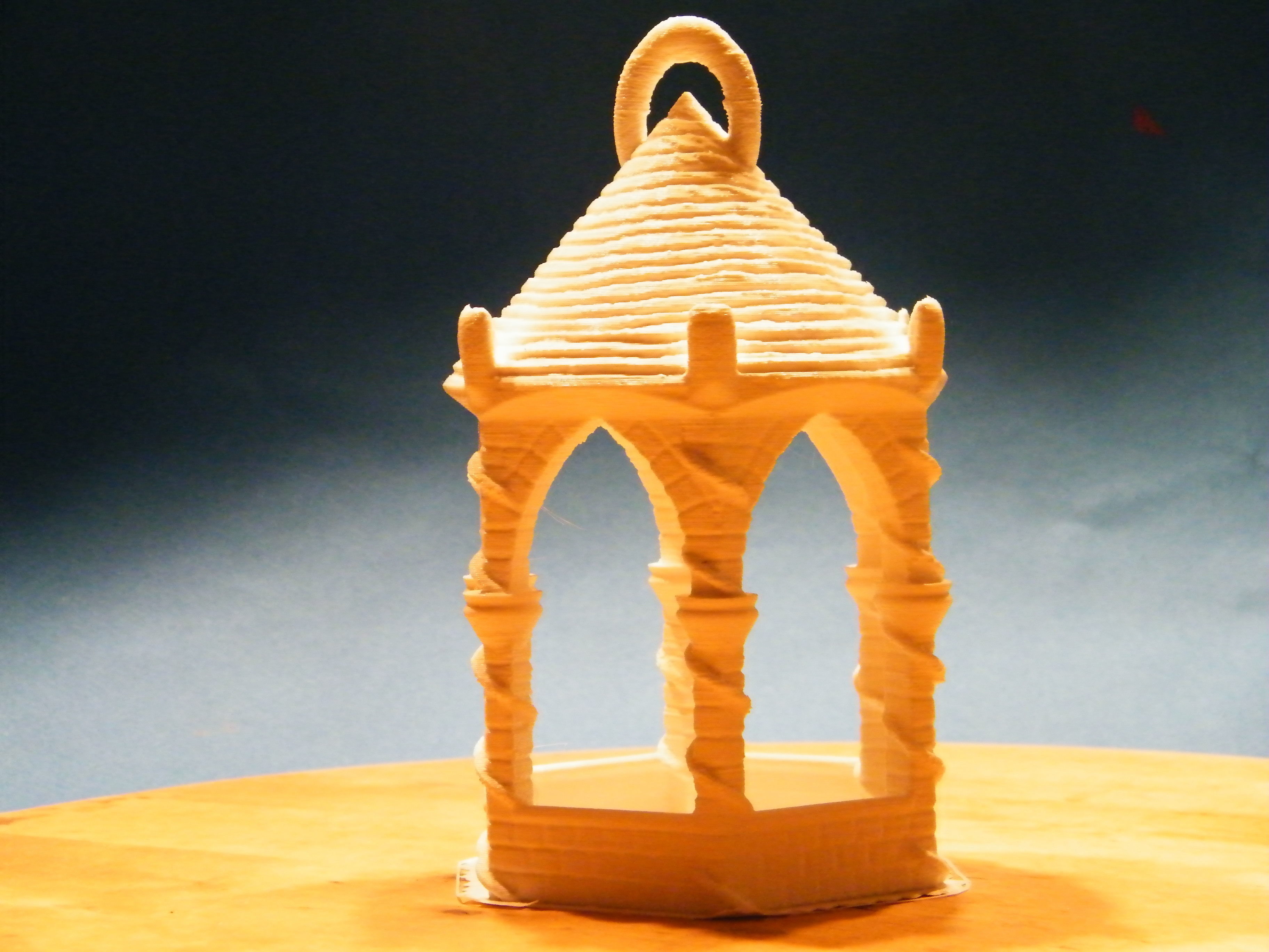 bird kiosk 3D print model_6