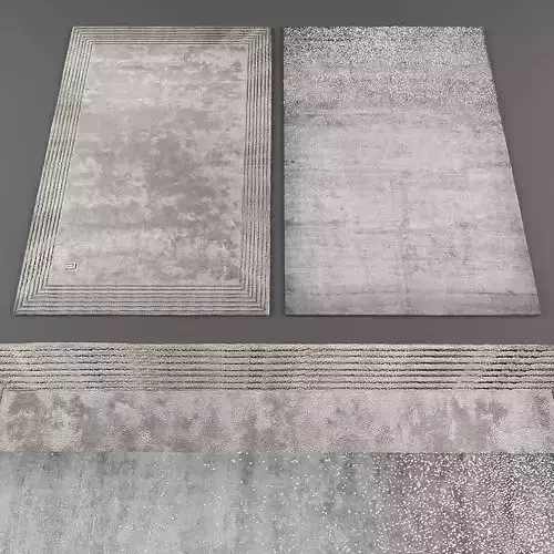 Rugs collection 098 Low-poly 3D model