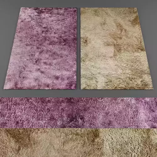     Rugs collection 100 Low-poly 3D model